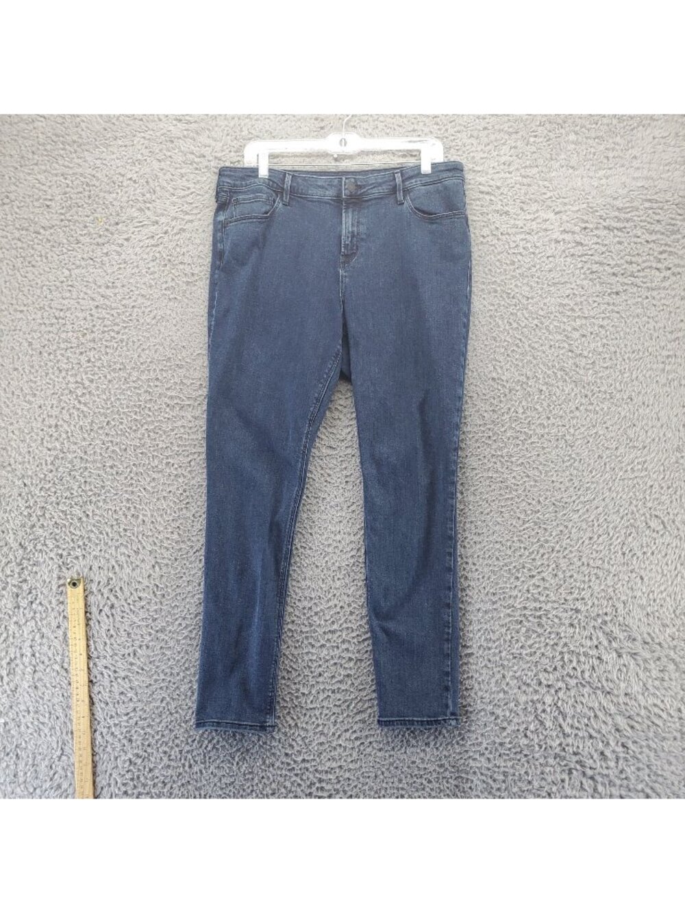 Old Navy Jeans Womens 14 Blue Rockstar Super Skinny Stretch Denim *Read*